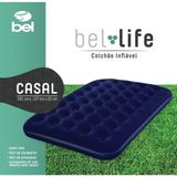 Colchão Inflável Casal 191,0x137,0x22,0cm Bel Lazer