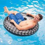 Bóia Inflável Pneu 114 Cm Gigante Praia Piscina - Intex 58268