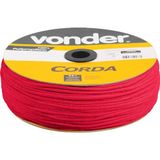 Corda Multifil Tranç 3mmx625m 2,7kg Vermelha Carretel Vonder