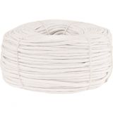 Corda Multifilamento Trançada 5,0mm 4,0kg 356 Metros Branca