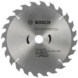 Disco Para Serra Circular 184mm Eco 24 Dentes - Bosch