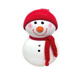 Boneco De Neve Pequeno Decoracao De Mesa De Natal Ceramica