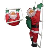 Papai Noel Escada Natal Enfeite Natalino Decoracao Casa 50cm