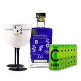 Gin Beg Modern Trop 750ml + 6 Citrus Prata 269ml + 2 Taças