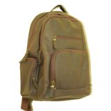 Mochila Masculina De Couro Com Porta Notebook Zup Café