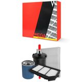 Kit Troca De Filtros City Fit 1.5 16v Flex 2014 A 2022 Wega