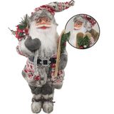 Boneco Papai Noel Natalino 45cm Arvore Natal Ski Decoração