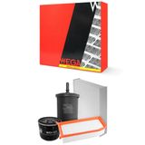 Kit Troca De Filtros Logan Sandero 1.0 Flex 2017 A 2020 Wega