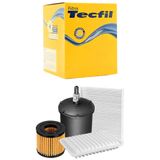 Kit Troca De Filtros Corolla 1.8 2.0 Flex 2010 A 2018 Tecfil