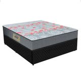 Cama Box Casal D28 Supreme Gazin 188x138cm Cinza