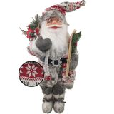 Boneco Papai Noel 45cm Natal Arvore Natalino Roupa Ski