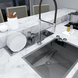 Calha Acetinado Escovado Área Gourmet Inox Acabamento