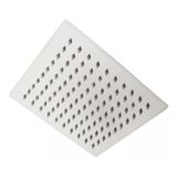 Chuveiro Ducha Slim Quadrado Metal Fria Art. Sem Braço 40x40