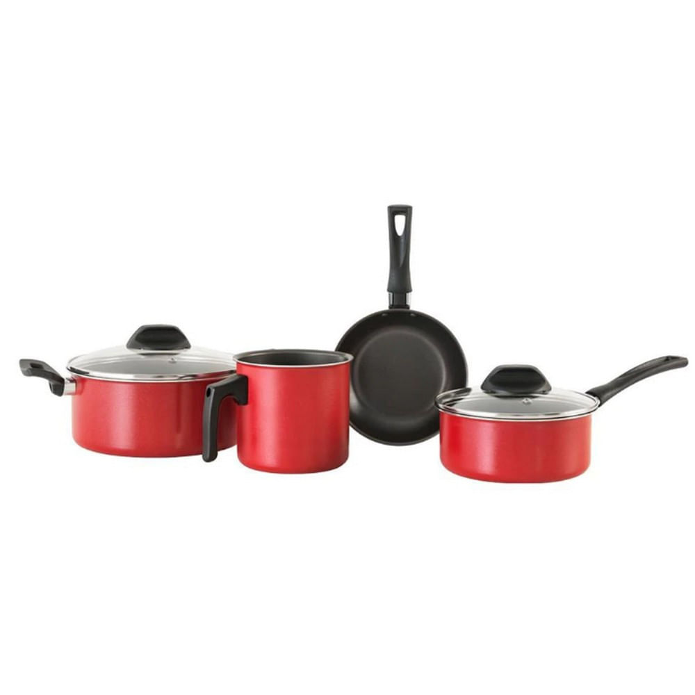 Conjunto De Panelas Brinox Garlic  4 Peças