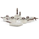 Conjunto de Panelas Brinox Ceramic Life Smart Plus 4791/105 Antiaderente 8 Peças