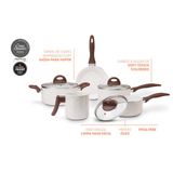 Jogo De Panelas 5 Peças Ceramic Life Cookie - Brinox