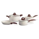 Jogo Panelas 4 Peças Ceramic Life Smart Plus Vanilla Brinox