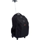 Mochila para Notebook 14 com Carrinho Executiva Alliance M1 Preta Sestini