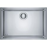 Cuba 60x40 Com Escorredor Pia De Inox Quadrada