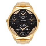 Relogio Orient Masculino Mgsst002 P2kx Preto Dourado