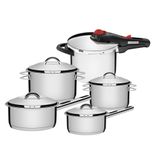 Conjunto Panelas 5peças Inox Fundo Triplo Tramontina Solar