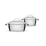 Caçarolas Fundo Triplo Allegra 2 Peças 18 E 22 Cm Tramontina