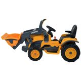 Mini Trator Infantil Eletrico Peg Pérego Deere Construction Loader 12v Laranja