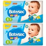 Fralda Babysec Ultrasec Galinha Pintadinha G - 128 Unidades