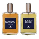 Kit Perfumes Anos 70 Masculinos - Patchouli + Almíscar 100ml