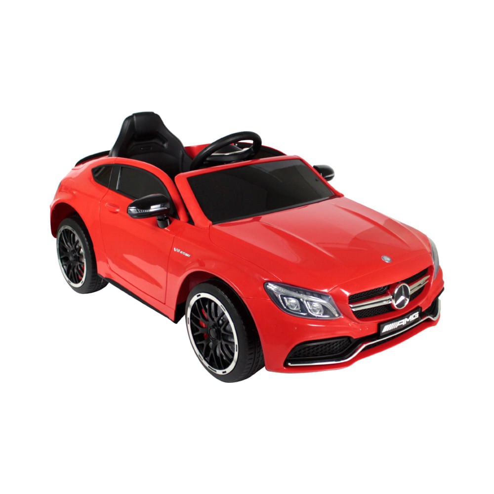 Carro Elétrico Infantil Bel Brink Mercedes-benz C63s 12v Vermelho