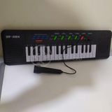 Mini Teclado Piano 32 Teclas Musical Karaokê E Microfone