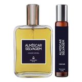 Kit Perfume Almíscar Selvagem 100ml + Roll On 10ml Masculino
