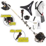 Roçadeira Kawashima Kw52le Gasolina 52cc 2t Com Acessórios