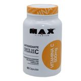 Vitamina C 500mg Max Titanium Suplemento Imunidade 60 Caps