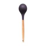 Colher Para Cozinha Silicone Bambu 32cm