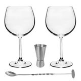 Kit Para Gin Bohemia Authentic Collection 4 Peças
