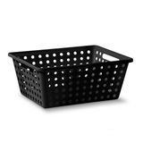 Cesta Organizadora Sem Alça N357-7- Preta - Niquelart