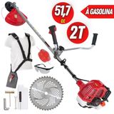 Roçadeira Kawashima Kw5200l À Gasolina 2t Haste 28mm Firme