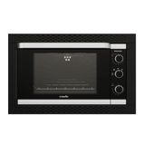 Forno Elétrico Embutir Decorato Preto Grill 4l Mueller 127v