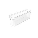 Organizador Multiuso De Geladeira Armario Clear 37x10x13 Ou