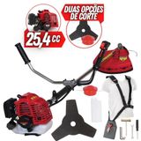 Roçadeira Kawashima Kw26l À Gasolina 26cc 2t Fácil Manuseio