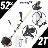 Roçadeira Kawashima Kw52le Gasolina 52cc Lateral Com Guidão