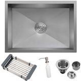 Cuba Inox 304 Quadrada Gourmet Plana Cozinha 60x40 Ac Q600