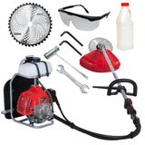 Roçadeira Costal Nakashi C330mbo À Gasolina 2t 33cc Potente