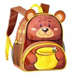 Mochila Infantil Animais Zoo Pets Urso