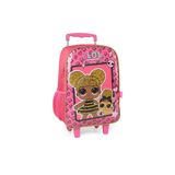 Mochila Com Rodinhas Lol Surprise Queen Bee Infantil Escolar