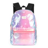 Mochila Larissa Manoela Lantejoulas Paete - Up 4 You