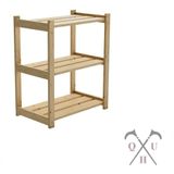 Organizador Calçados Modelo Escada 3 Prateleiras Pinus