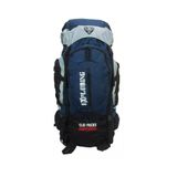 Mochila 75 Litros Impermeável Para Camping -azul- Clio