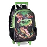 Mochila De Rodinhas Infantil Dinossauro T-rex Clio